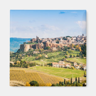 Landscape over Orvieto Magnet