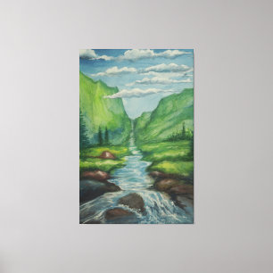 Landscape, Painting,  Canvas Print
