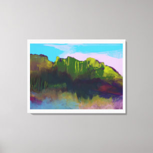 Landscape Painting Canvas Print