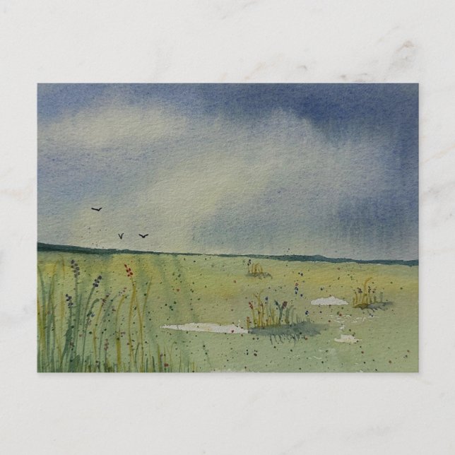 Landscape painting  postcard (Front)