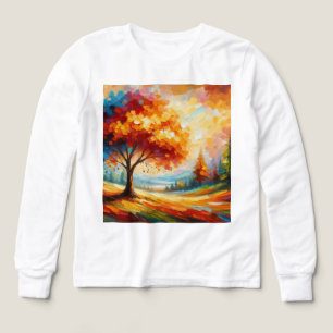 Landscape Painting With Bright Colours