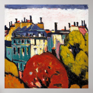 Landscape, Paris Poster
