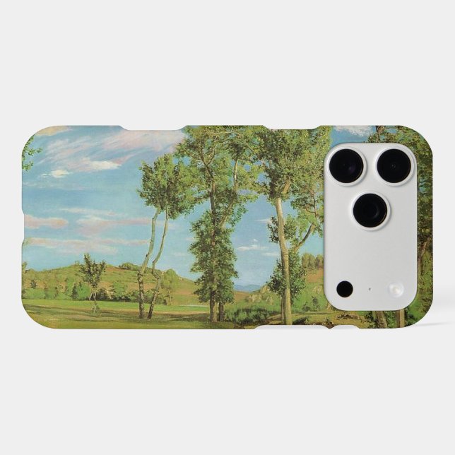 Landscape Paysage Frederic Bazille Impressionist (Back Horizontal)