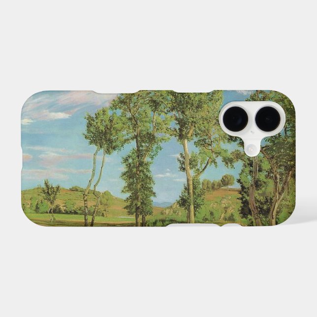 Landscape Paysage Frederic Bazille Impressionist (Back Horizontal)