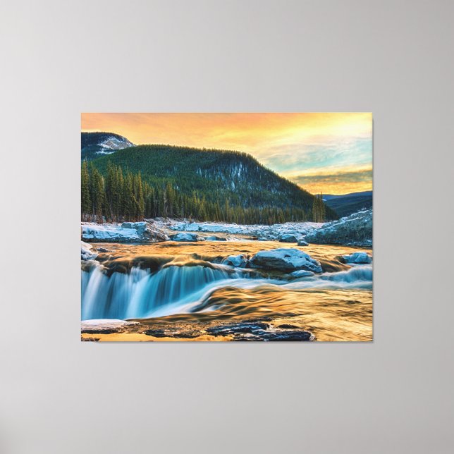 Landscape photography canvas print (Front)