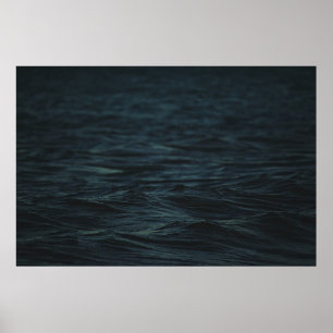 Landscape photography of body of water poster