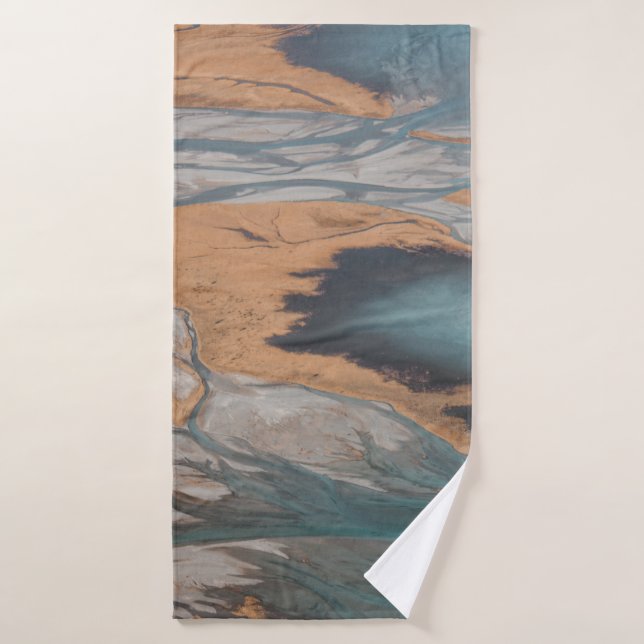 LANDSCAPE PHOTOGRAPHY OF MOUNTAINS BATH TOWEL (Bath Towel)