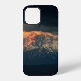 LANDSCAPE PHOTOGRAPHY OF SNOW MOUNTAINS UNDER NIMB iPhone 12 CASE