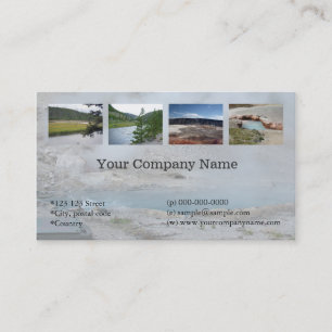 Landscape picture, personal photo professional business card