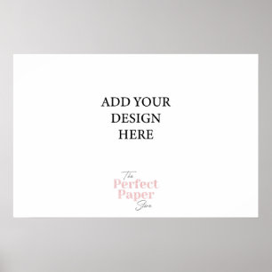 Landscape Poster Template (20 x 30 inch)