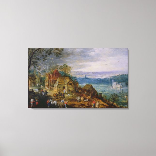 Landscape Scene Canvas Print (Front)