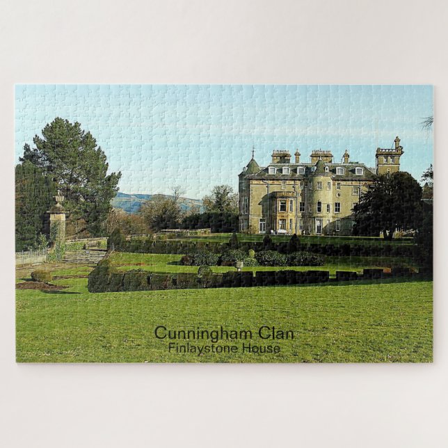  Landscape Scottish Cunningham Clan's Finlaystone Jigsaw Puzzle (Horizontal)