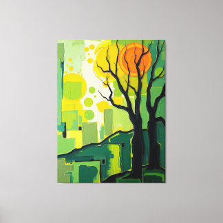 Landscape Screen Canvas Print