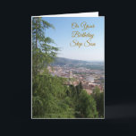 Landscape Step Son Birthday Card<br><div class="desc">Greeting card landscape step son birthday card. You can customise this birthday card with any text of your choice then have it printed and sent to you or instantly download it. Should you require any help with customising then contact us through the link on this page. Landscape step son personalised...</div>