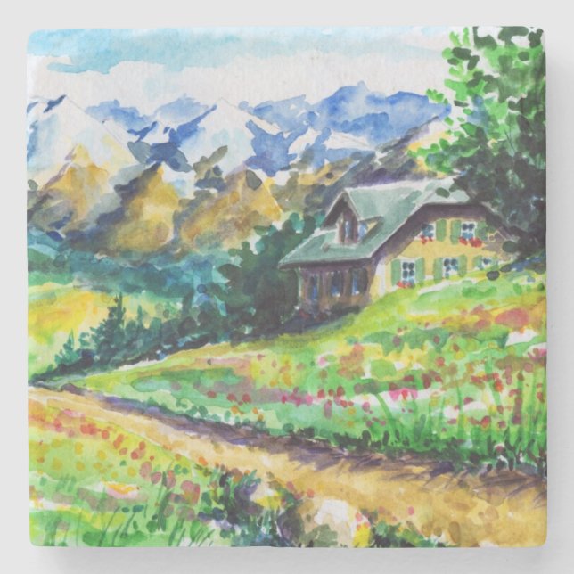 Landscape Stone Coaster (Front)