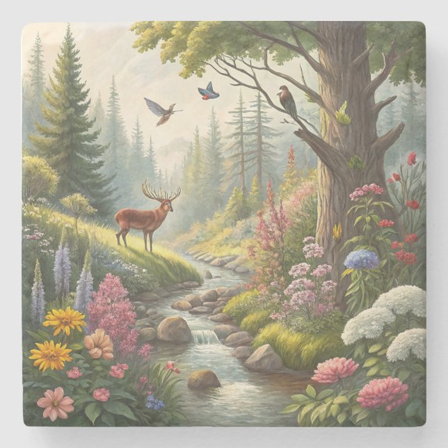 Landscape Stone Coaster (Front)