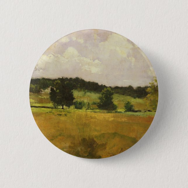 Landscape Study 6 Cm Round Badge (Front)
