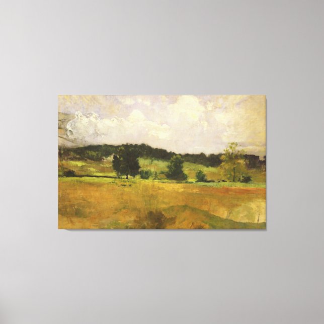 Landscape Study Canvas Print (Front)