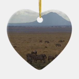 Landscape Tanzania Tom Wurl Ceramic Tree Decoration