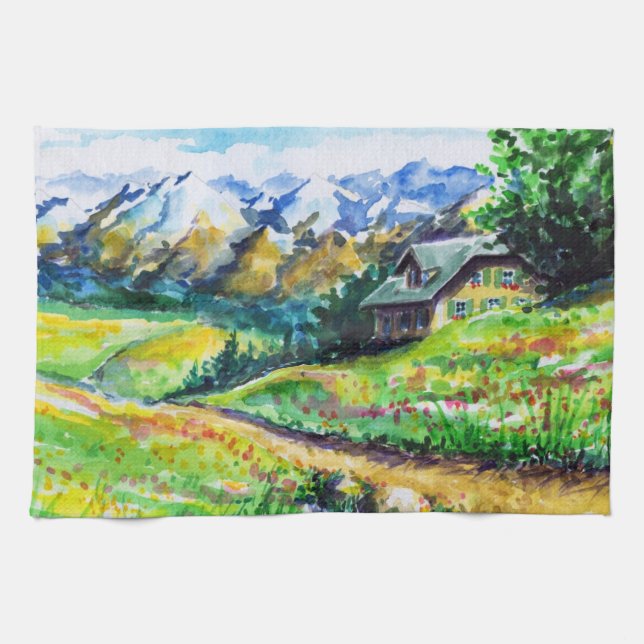 Landscape Tea Towel (Horizontal)