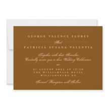 Landscape Terracotta Formal Calligraphy Elegant