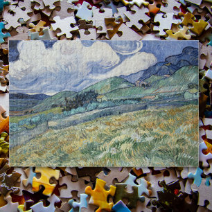 Landscape Vincent van Gogh Travel Painting Family Jigsaw Puzzle