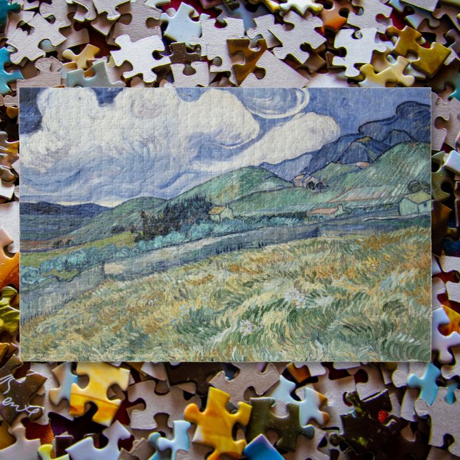 Landscape Vincent van Gogh Travel Painting Family Jigsaw Puzzle (Landscape Vincent van Gogh Travel Painting Family Jigsaw Puzzle)
