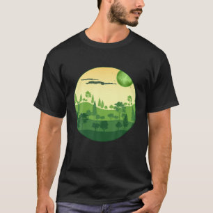 Landscape Wildlife Nature Trees Forest T-Shirt