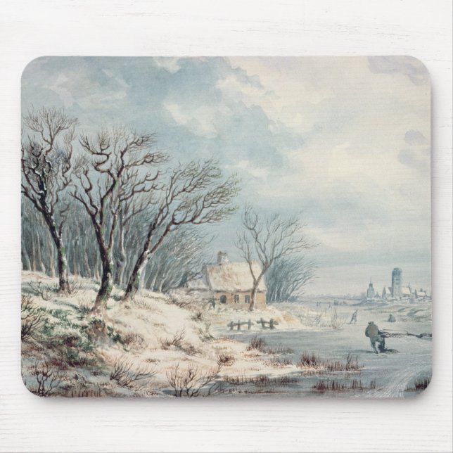 Landscape: Winter Mouse Pad (Front)