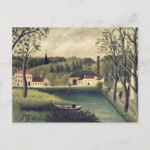 Landscape with a Fisherman, after 1886 Postcard