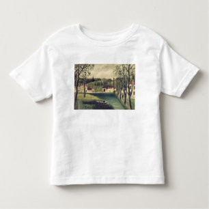 Landscape with a Fisherman, after 1886 Toddler T-Shirt