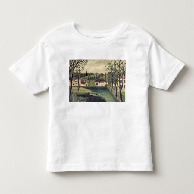 Landscape with a Fisherman, after 1886 Toddler T-Shirt (Front)
