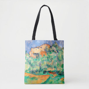 Landscape with a House, Cezanne Tote Bag