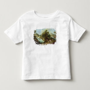 Landscape with a River and Dancing Peasants (oil o Toddler T-Shirt
