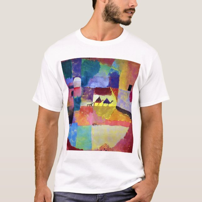 Landscape with Camels, Paul Klee T-Shirt (Front)