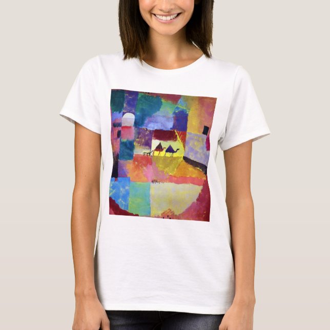 Landscape with Camels, Paul Klee T-Shirt (Front)