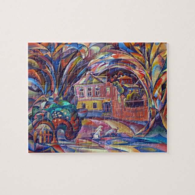 Landscape with Caramel Taste difficult Puzzle gift (Horizontal)