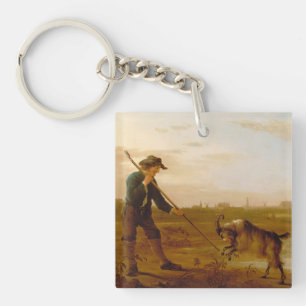 Landscape with cattle Aelbert Cuyp   Key Ring