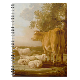 Landscape with cattle Aelbert Cuyp Notebook