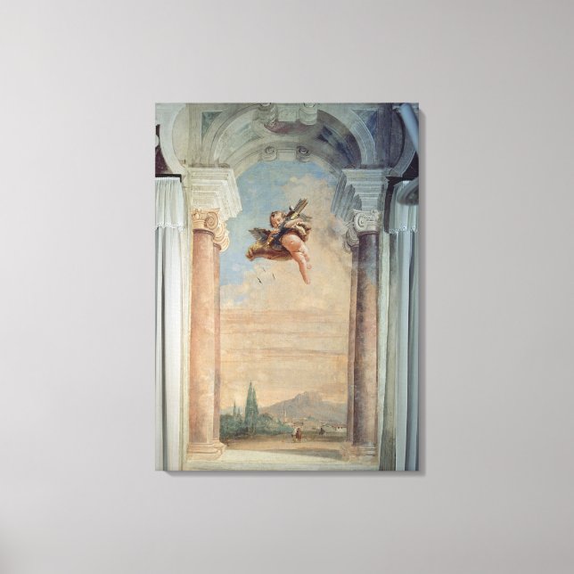 Landscape with Cupid, from the 'Foresteria' (Guest Canvas Print (Front)