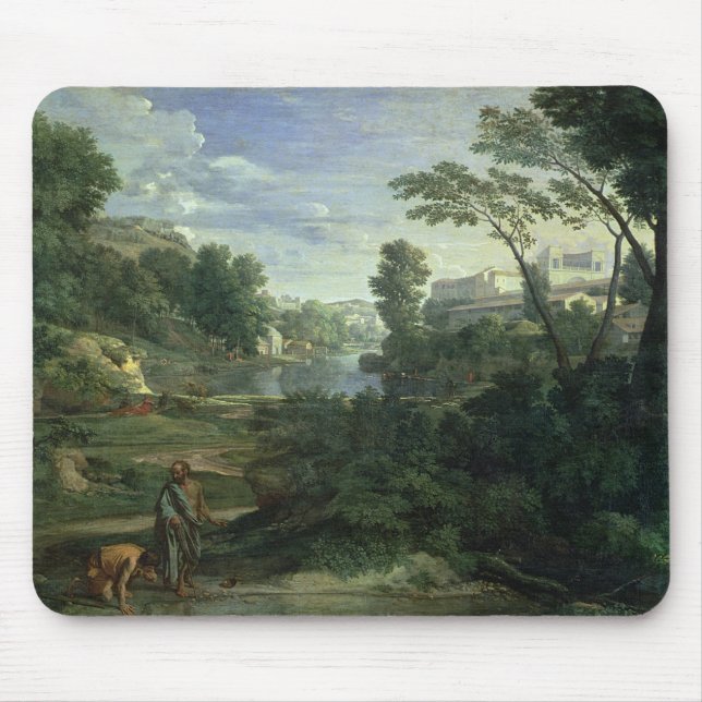 Landscape with Diogenes, 1648 Mouse Pad (Front)