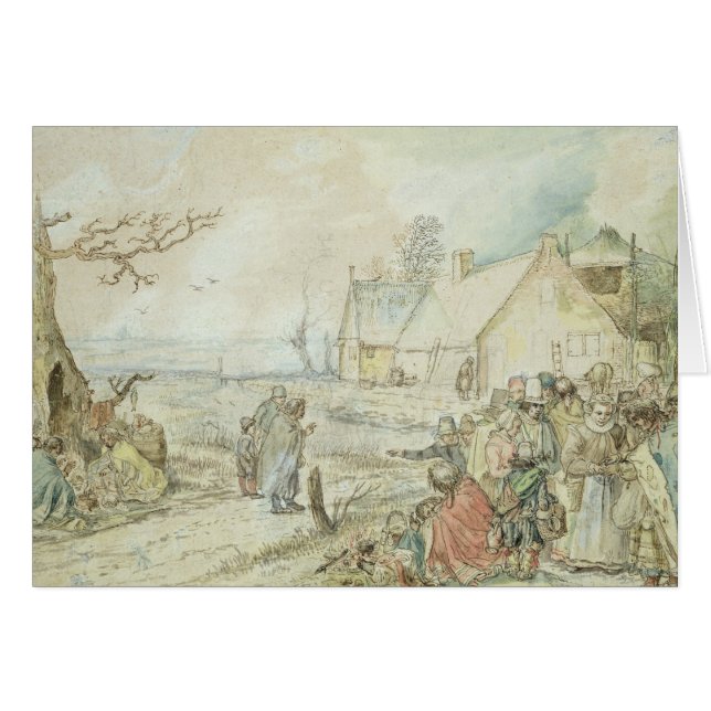 Landscape with Gypsy Fortune-Tellers (Front Horizontal)