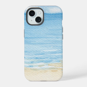 Landscape with mountains and sea iPhone 15 case