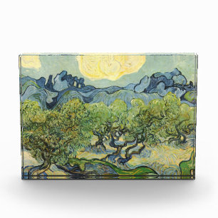Landscape with Olive Vincent Willem van Gogh Photo Block