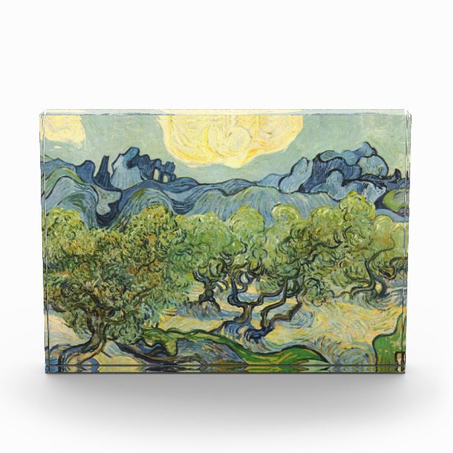 Landscape with Olive Vincent Willem van Gogh   Photo Block (Front)
