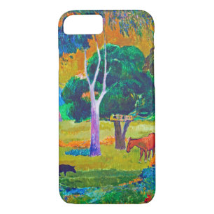 Landscape with Pig and Horse, Gauguin Case-Mate iPhone Case