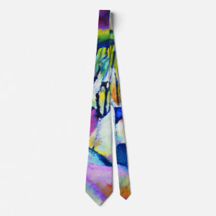 Landscape with Rain by Wassily Kandinsky Tie