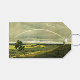 Landscape with Rainbow (by Caspar David Friedrich) Gift Tags