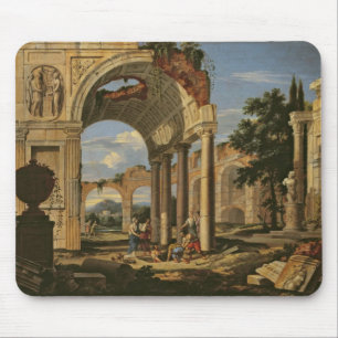 Landscape with Ruins, 1673 Mouse Pad