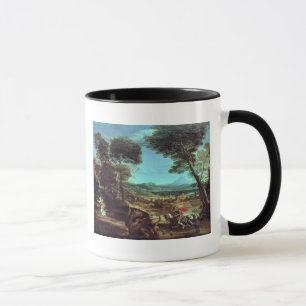 Landscape with St.George and the Dragon, c.1610 Mug